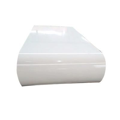 comprare Alta resistenza 0,35x1000mm Ral 9016 PPGI Coil in acciaio PPGI bianco per pannello sandwich fabbricazione online