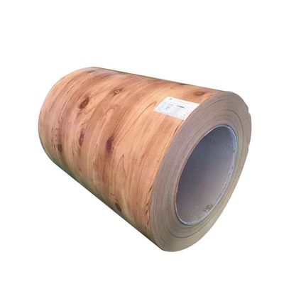 comprare Il colore di legno di stampa del grano ha ricoperto l'en d'acciaio 10346 della bobina ASTM A755 fabbricazione online