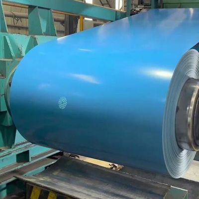 comprare Il colore blu zinca la bobina d'acciaio rivestita e preverniciata con lo strato protettivo fabbricazione online
