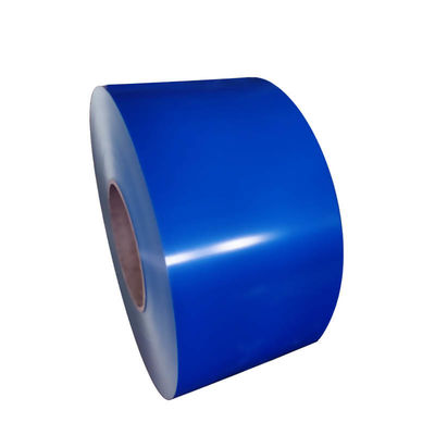 comprare 3004 Colore blu PVDF bobina di foglio di alluminio per foglio di copertura fabbricazione online
