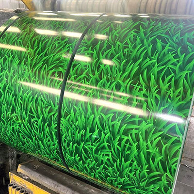 comprare Bobina d'acciaio con motivo rivestito a colori di prima qualità, rivestimento in film da 10-20um fabbricazione online