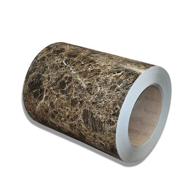 3-8 tonnellate di bobina in acciaio rivestito a colori con superficie rugosa PE/SMP/HDP/PVDF