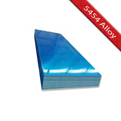 ASTM B209 AA5454 Placca di alluminio finita a specchio per navi cisterna