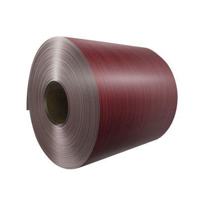 1.2 mm Spessore imitazione bobina di alluminio rivestita con rulli di legno